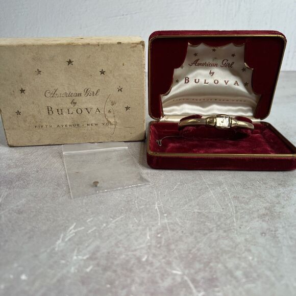 Bulova Accessories - Bulova 10k Gold American Girl Wrist Watch Not Tested With Box